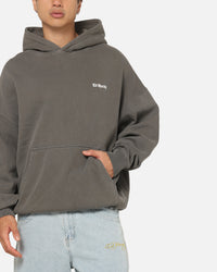 Ed Hardy Sacred Heart Hoodie Washed Charcoal