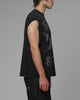 Loiter Cyber Cross Vintage Muscle T-Shirt Black