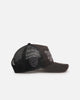 New Era Las Vegas Raiders 'Washed Fray' 9FORTY A-Frame Trucker Snapback Washed Grey