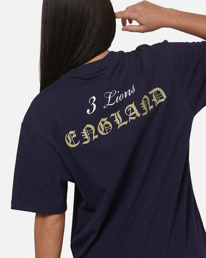 Majestic Athletic England Graphic T-Shirt Navy