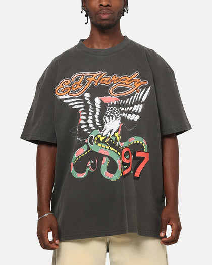 Ed Hardy Hardy Motors T-Shirt Washed Black