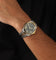 Guess Mainline Connoisseur Watch Silver/Gold/Green
