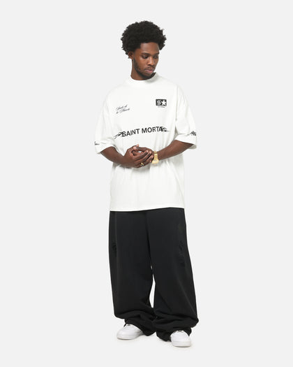 Saint Morta Speed Racing Boxy T-Shirt Off White