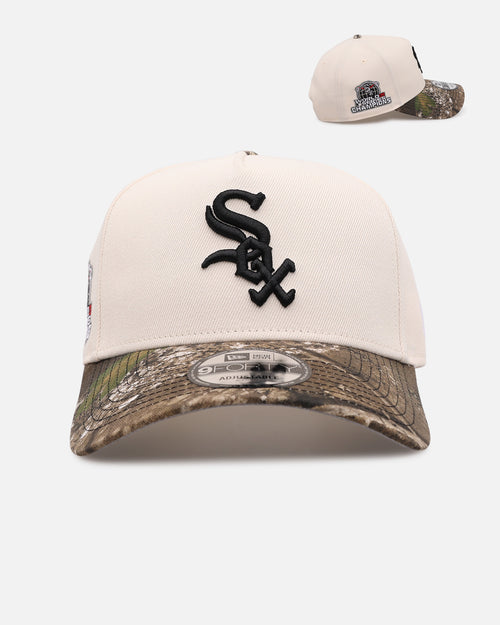 New Era Chicago White Sox 'Realtree Visor' 9FORTY A-Frame Snapback Cream/Camo
