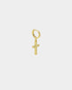 NXS Mini Cross Earring Gold