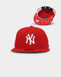 New Era New York Yankees 'Fairisle' 59FIFTY Fitted Red/White