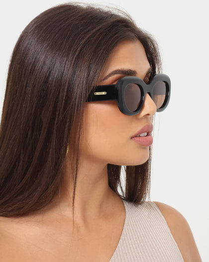 NUQE Daytona Sunglasses Black/Orange