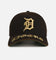 New Era Detroit Tigers 'Washed Black Gothic Script' 9FORTY A-Frame Snapback Black