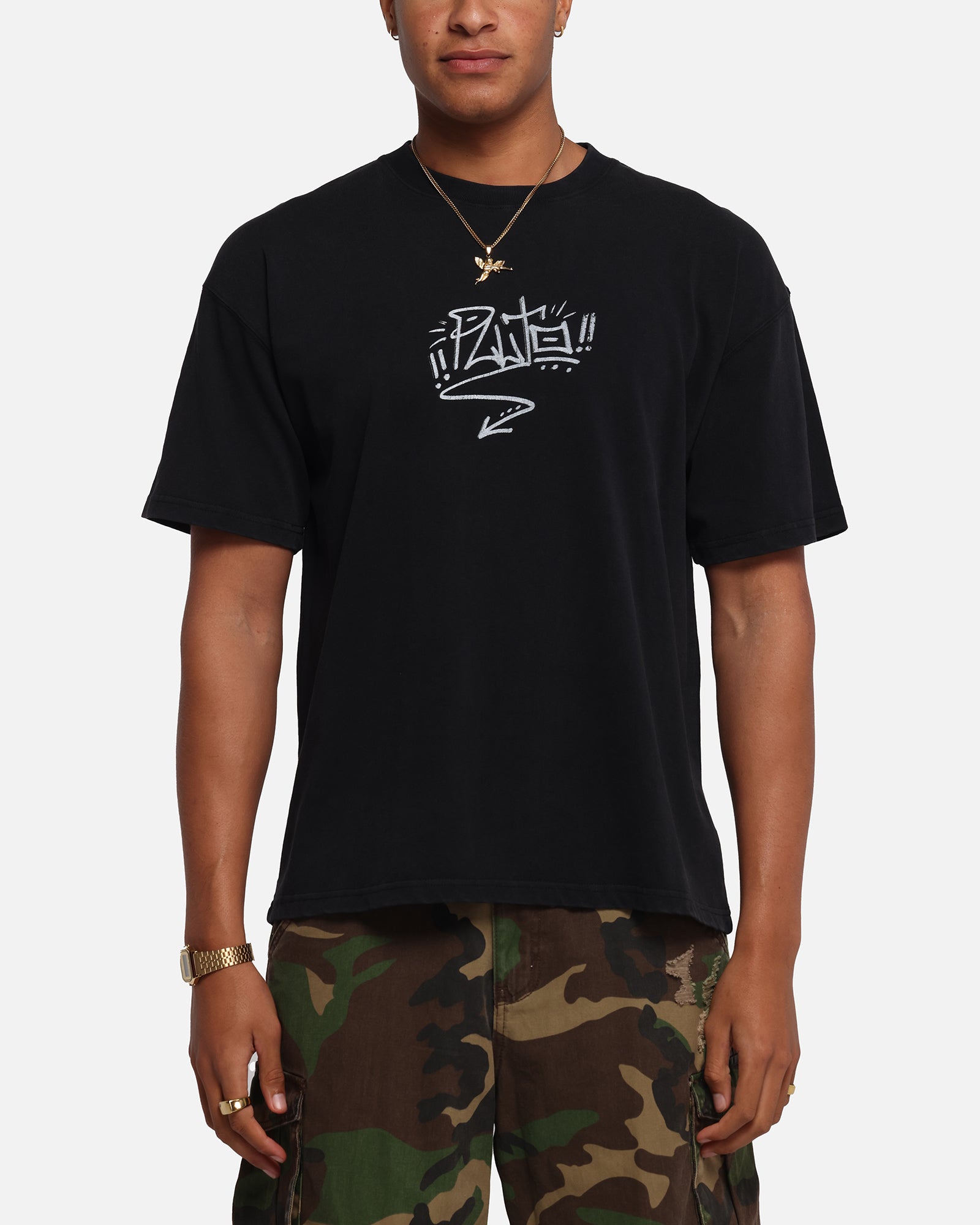 73Studio Disney Pluto T-Shirt Black | Culture Kings US