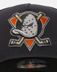 New Era Anaheim Ducks 'Stealth 2.0' 9FORTY A-Frame Snapback Graphite