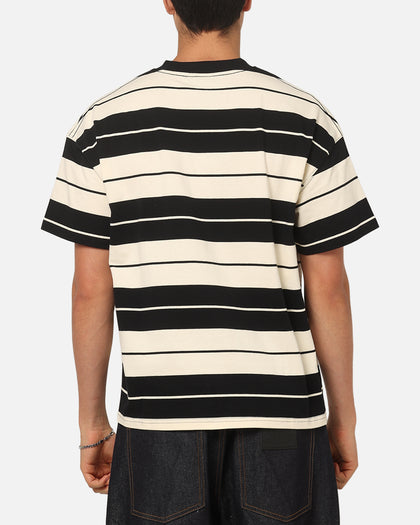 Carre Collective Stripe T-Shirt Black/Off White