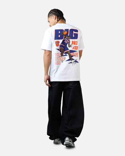Mitchell & Ness New York Knicks Patrick Ewing Cartoon T-Shirt White