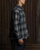 American Thrift Utility Flannel Shirt Blue