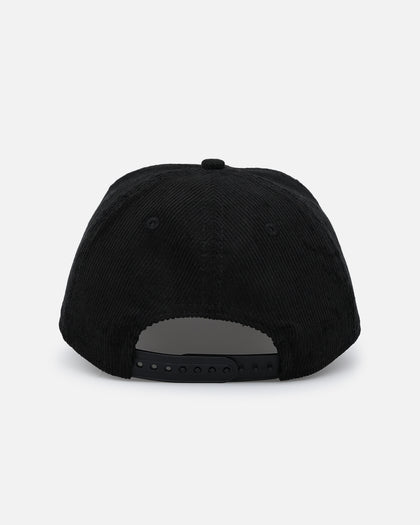 New Era Los Angeles Chargers 'Corduroy Suede' Pre-Curved Golfer Snapback Washed Black