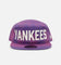 New Era New York Yankees 'Sun Fade Painters' Painter Snapback Purple