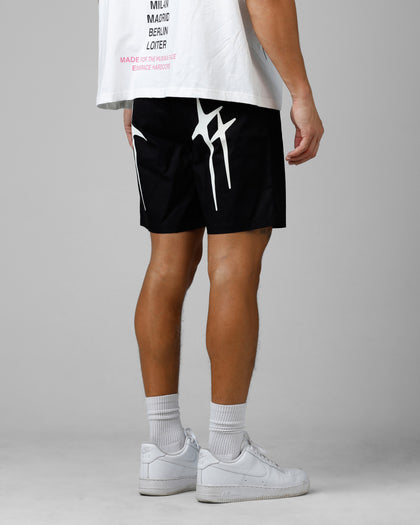 Loiter Nylon Shorts Black