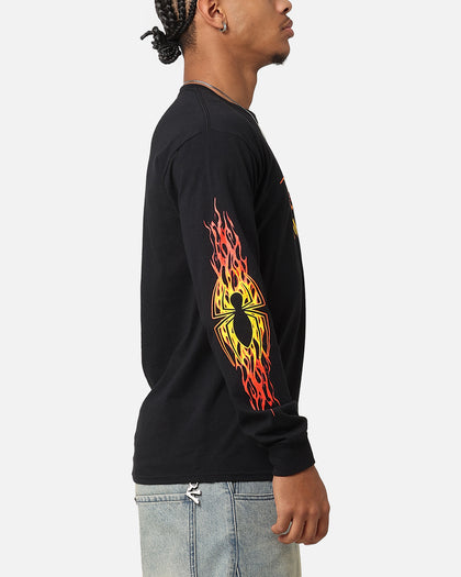 73Studio Marvel Spider-Man Y2K Spidey Long Sleeve T-Shirt Black