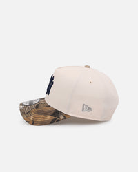 New Era New York Yankees 'Realtree Visor' 9FORTY A-Frame Snapback Cream/Camo
