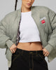 Loiter Kraven Reversible Bomber Jacket Green