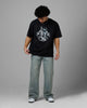 Loiter Chrome Dogs Vintage T-Shirt Black Wash