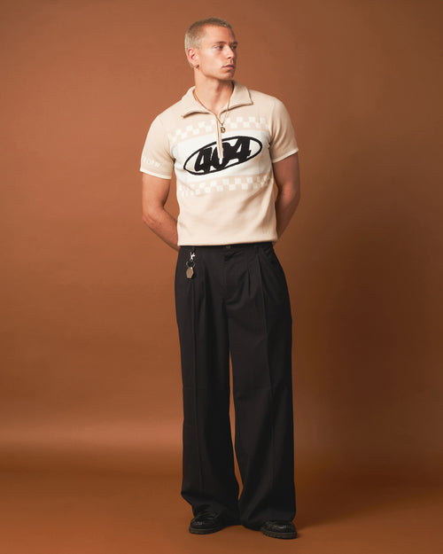 404 Flare Trousers Black