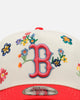 New Era Boston Red Sox Summer Flowers 3.0 9FORTY A-Frame Snapback Pink