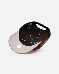 New Era Atlanta Braves 'Washed Walnut' 9FORTY A-Frame Snapback Walnut