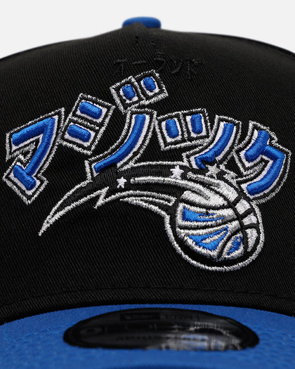 New Era Orlando Magic 'Hyperfly Katakana 2.0' 9FORTY A-Frame Snapback Black/Official Team Color