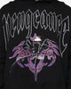 Rats Get Fat Vengeance Rhinestone Hoodie Black