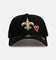 New Era New Orleans Saints 'Team Color Hearts' 9FORTY A-Frame Snapback Official Team Color