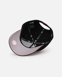 New Era Washington Nationals 'Burgundy Hearts' 9FORTY A-Frame Snapback Black/Maroon