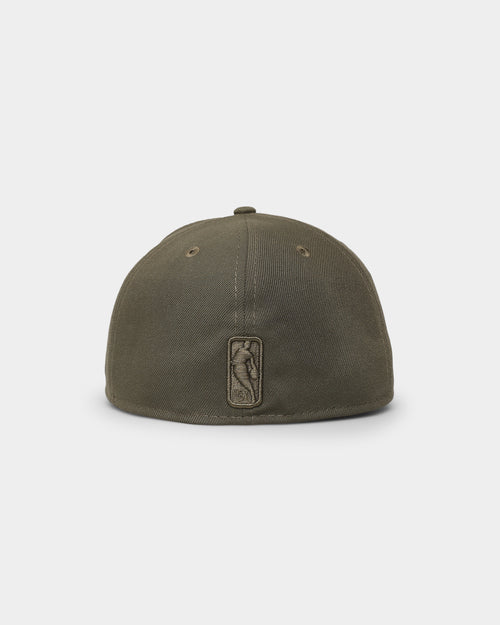 New Era Chicago Bulls 'Core Olive Tonal' 59FIFTY Fitted Olive