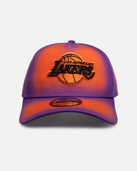 New Era Los Angeles Lakers 'Sunset Gradient' 9FORTY A-Frame Snapback Purple/Orange