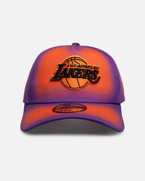 New Era Los Angeles Lakers 'Sunset Gradient' 9FORTY A-Frame Snapback Purple/Orange