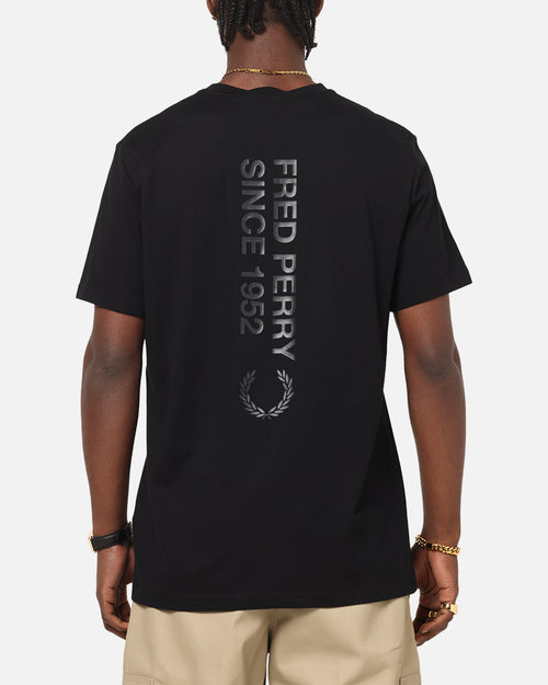 Fred Perry Bold Branding T-Shirt Black