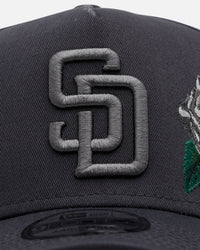 New Era San Diego Padres 'Gray Tonal Roses' 9FORTY A-Frame Snapback Gray