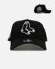 New Era Boston Red Sox 'Black And White' 9FORTY A-Frame Snapback Black/White
