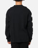 Carre Waffle Workwear Long Sleeve T-Shirt Black