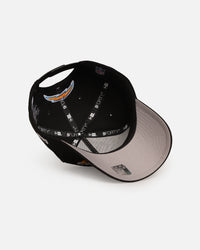 New Era Los Angeles Chargers 'Upside Down Logo' 9FORTY A-Frame Snapback Black