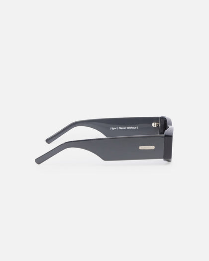 Nuqe Igor Sunglasses Charcoal/Black