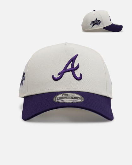 New Era Atlanta Braves 'Purple Haze 2.0' 9FORTY A-Frame Snapback Chrome/Purple