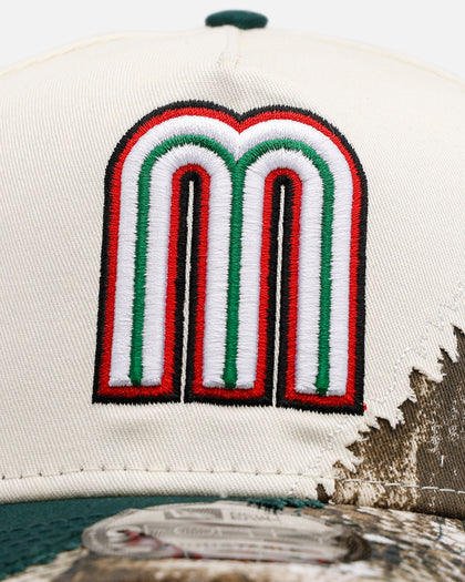 New Era Mexico National Baseball Team 'Camo Tear Away' 9FORTY A-Frame Snapback Camo/Official Team Color