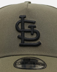 New Era St. Louis Cardinals 'Easy Olive' 9FORTY A-Frame Snapback Olive