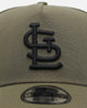 New Era St. Louis Cardinals 'Easy Olive' 9FORTY A-Frame Snapback Olive