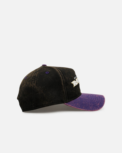 New Era Baltimore Ravens 'Vintage Arch Logo' 9FORTY A-Frame Snapback Official Team Colors