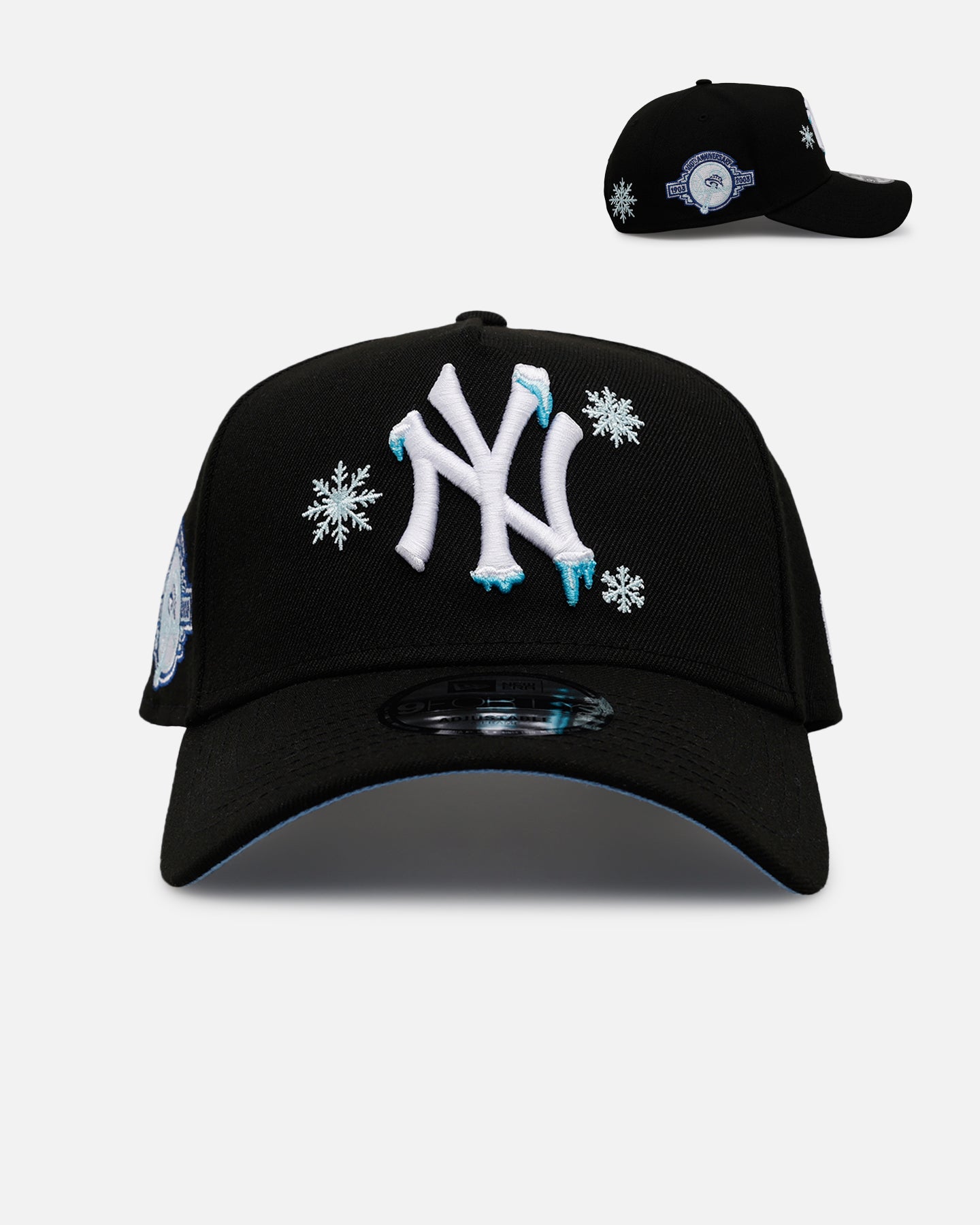 New Era New York Yankees 'Cold As Ice' 9FORTY A-Frame Snapback