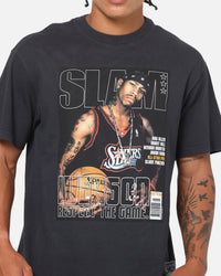 Mitchell & Ness Allen Iverson Slam T-Shirt Washed Black