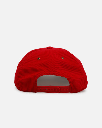 47 Brand Los Angeles Angels 'Pitchout' 47 Hitch Corduroy Snapback Red