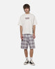 Worship Restraint Box Crop Reverse T-Shirt Coconut Milk