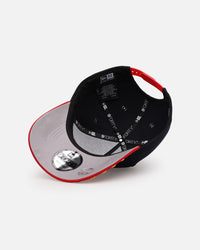 New Era Boston Red Sox 'Visor Embellishment' 9FORTY A-Frame Snapback Official Team Colors
